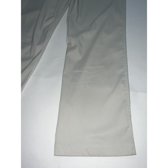 Nike Golf Dri Fit Pants Mens 32x30 Light Beige Bone Stretch Flat Front Logo READ - Picture 11 of 16